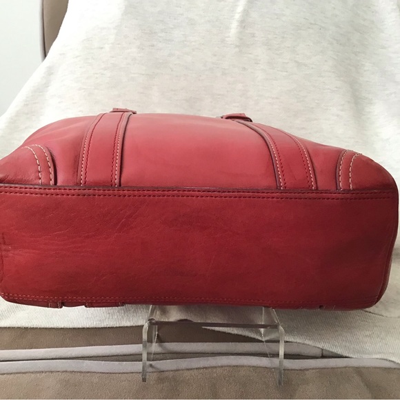 Vtg Coach Hampton Leather Tote E063-F10194 - Picture 10 of 15